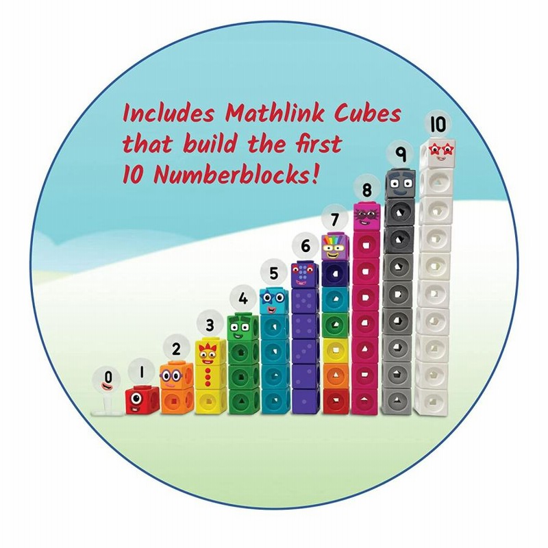 Number Blocks ブロック＆雑誌 セット《ナンバーブロックス》1-5