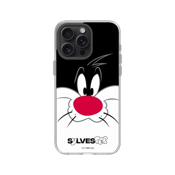 iPhone 15 Pro Max Clear 透明 - 樂一通 Looney Tunes - 大臉傻大貓