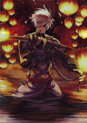 鬼丸國綱燈結展繪蘿卜泥插圖A4文件夾刀劍亂舞-ONLINE-現世遠徵都結燈結展