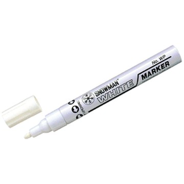 寒暑假必備【史代新文具】雪人SNOWMAN 1.5~3.0mm 粗 油漆筆(1盒12支)