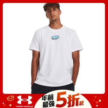 【UNDER ARMOUR】男 HEAVYWEIGHT 短T-Shirt 1379556-100