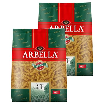 ARBELLA 阿貝拉 螺絲麵 杜蘭小麥粉  500g  2包