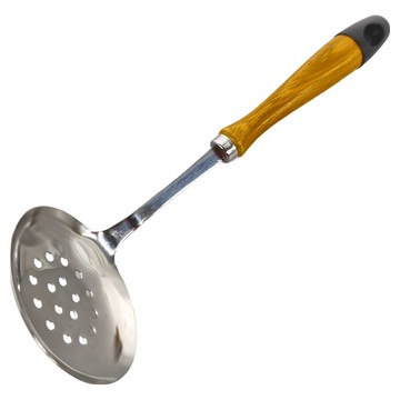 FREIZ 和平 日本製木柄不鏽鋼濾勺  22cm  1支