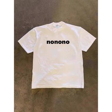 搞錢做慈善 3A260克純棉雙紗！向上俠！重磅情侶女寬松短袖T恤男