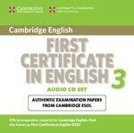 Cambridge First Certificate in English 3 for Updated Exam Audio CDs (2) (1版) ESOL  Cambridge