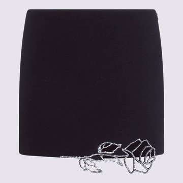 Blumarine Black Mini Skirt