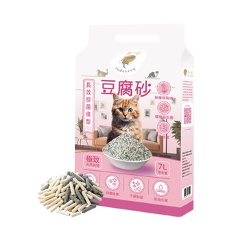 窩一起長效抑菌條型豆腐砂 (消臭率99%) 7l/2.5kg 貓砂 豆腐砂