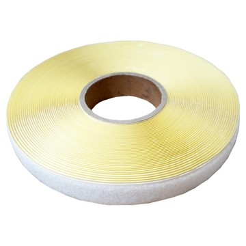 魔鬼氈自黏毛面膠帶 白色 2.5cm x 18m  1個