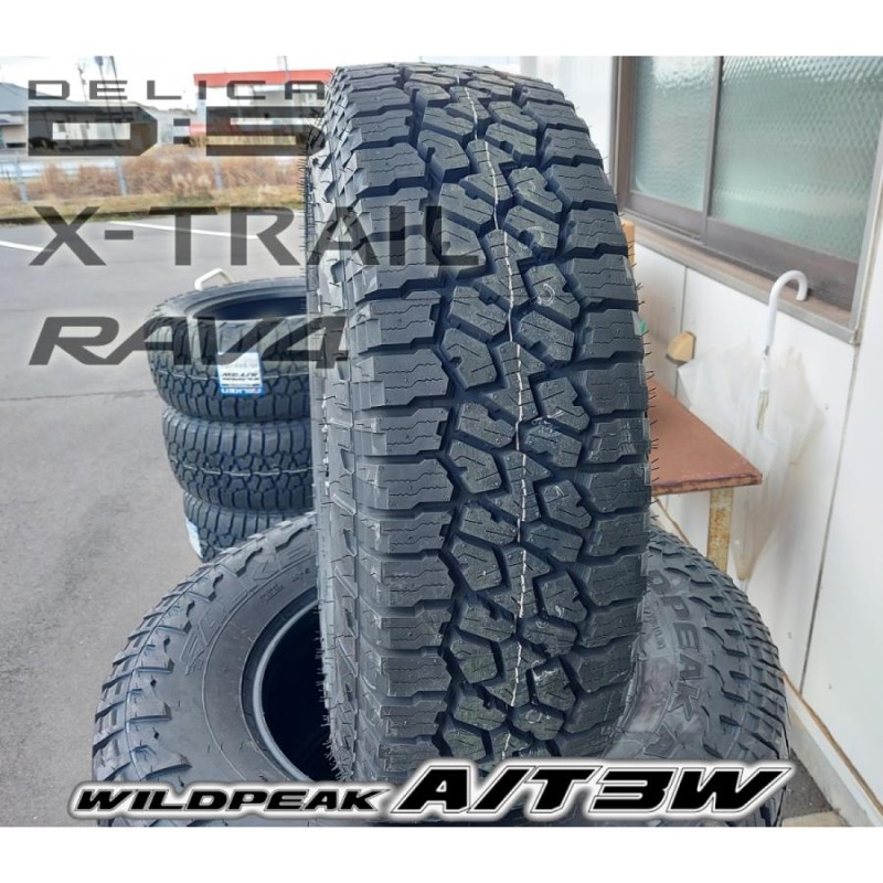 デリカD5 RAV4 エクストレイル CX5 タイヤホイール 16インチ SwaGGer 225/75R16 235/70R16 ファルケン WILDPEAK A/T03W