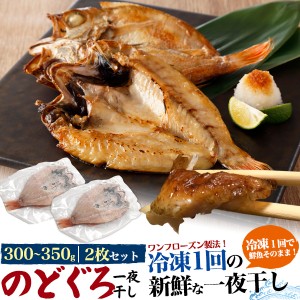 のどぐろ 特大サイズ 300～350ｇ 一夜干し 2枚セット 新鮮 冷凍1回 ワンフローズン製法 山陰浜田直送 干物 高級魚 送料無料 冷凍配送 贈