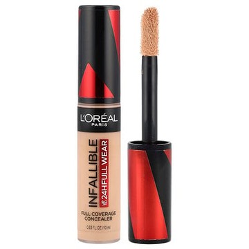 L'Oréal, 可靠全覆蓋遮瑕膏，375 Latte，0.33 液量盎司（10 毫升）