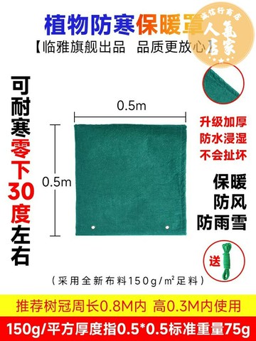 植物防凍罩 植物保護罩 植物防寒保暖罩果樹木越冬防凍樹罩冬天室外花卉綠植保溫罩加厚款