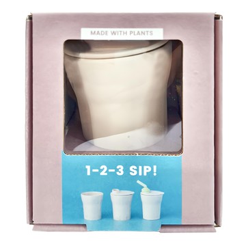 miniware 愛喝水水杯組，植物製造  香草芝麻  1組  190ml