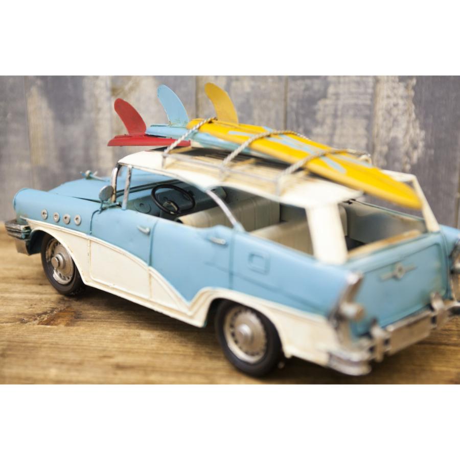 ブリキのおもちゃ ヴィンテージカー SURF ワゴン