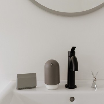 【Umbra】Touch洗手乳罐(棕灰200ml) | 按壓瓶 沐浴乳罐