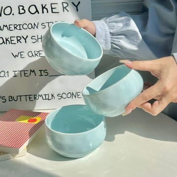 🎀陶瓷碗盤🎀陶瓷飯碗家用2025新款高顏值米飯碗陶瓷碗漂亮碗特別好看的吃飯碗盤子 陶瓷碗 碗盤 陶瓷盤 碗盤套組 質