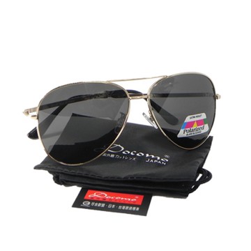 【全新上市】 金屬偏光眼鏡 名牌風格 質感設計 復古亮金色 細緻高強度 頂級偏光太陽眼鏡