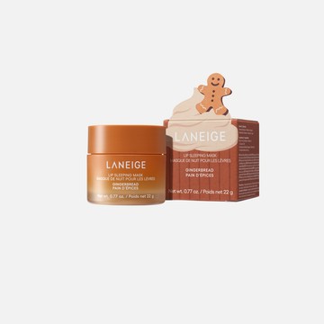 【LANEIGE 蘭芝】睡美人極萃滋養晚安唇膜（薑餅人杯子蛋糕）