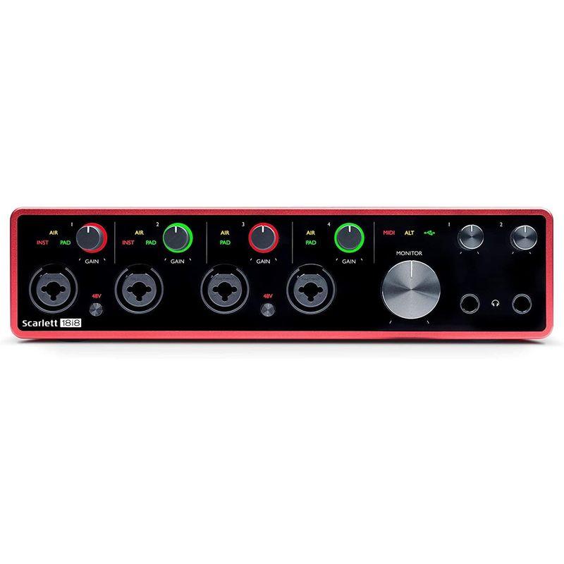 Focusrite Scarlett 18i8 3rd Gen オーディオインターフェイス