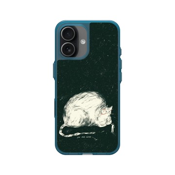 iPhone 17 Clear (相機按鈕) 夜幕藍 - Livia Fălcaru - 時空之外的相遇