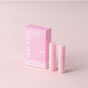 【SERLANDO詩蘭朵】瑰蜜粉紅露 兩入組 3ml*2