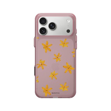 iPhone 17 Pro Max Clear (相機按鈕) 晶醺玫 - Plantica - 花瓣 – 石斛蘭〈夢之歌〉