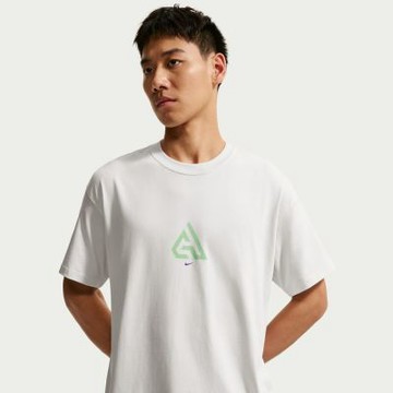 NIKE 短袖上衣 男 T恤 寬鬆 落肩 AS GA M NK TEE M90 SUMMIT HC 白 IM5071-101