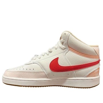 (WMNS) Nike Court Vision Mid 'White Red'