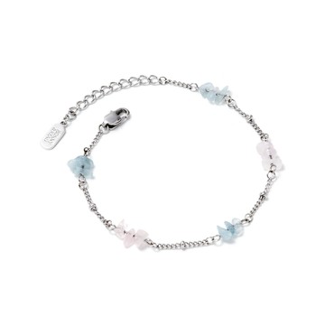 [天然礦石] [B&R設計款/鋼飾] 甜美喜悅手鍊 / Sweet Joy Bracelet