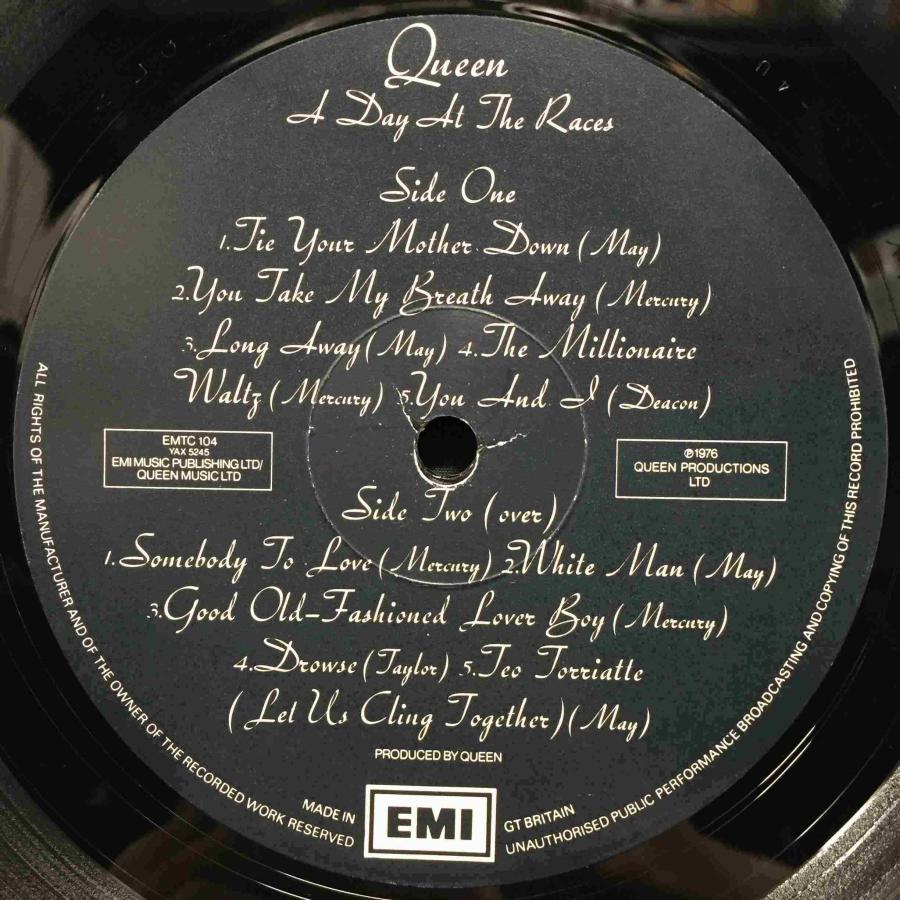 QUEEN   A DAY AT RACES (UK-ORIGINAL)