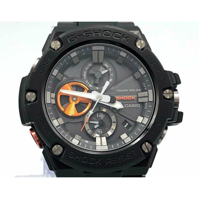 カシオ Gショック CASIO G-SHOCK G-STEEL GST-B100B-1A4 メンズ 多機能