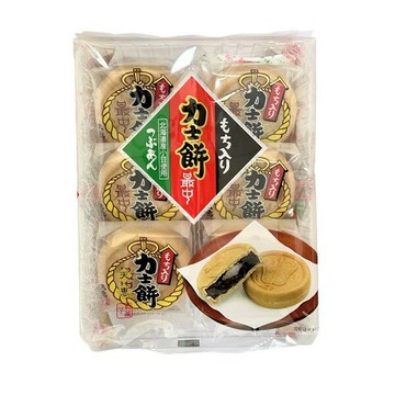 【江戶物語】天惠製菓 最中力士餅 最中餅 6個入 個別包裝 和菓子 日式點心 北海道小豆 半生果子 日本原裝 日本進口