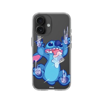 iPhone 16 Clear 透明 - 迪士尼-史迪奇 Disney Stitch - 搞怪系列-怪可愛