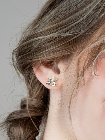 925純銀|跳舞蘭耳飾 SLOe17