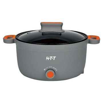 H-T-T 新幹線 多功能電煮鍋 HCP-2635BF 3.5L大容量 不沾塗層 兩檔調溫 分離式電源線  1台