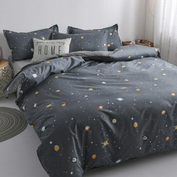 四件套七件套床上用品全套多件套四季被被套化纖被芯被子枕套枕芯