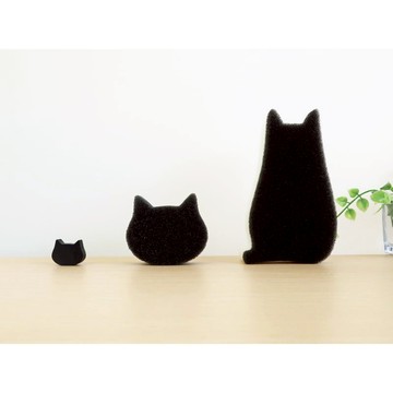 🌲森林喵🌲KUKUBO 小久保 貓咪造型 海綿刷 浴室 廚房 玻璃 現貨