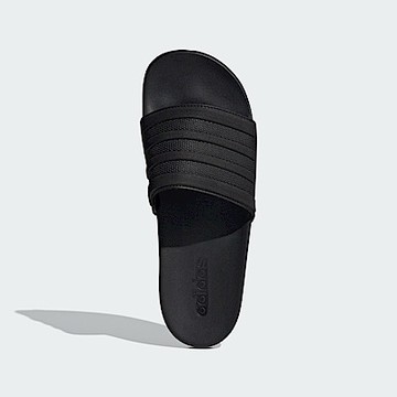 Adidas Adilette Comfort [ID3406] 男女 涼拖鞋 運動 休閒 柔軟 舒適 夏日 海灘 黑
