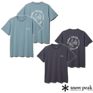 【Snow Peak】Snow Peak Camping Club 圓領短袖T恤/TS-23AU002