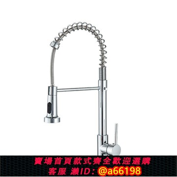 【台灣公司 可開發票】超值撿漏！出口歐美！家用多功能伸縮抽拉式水龍頭廚房冷熱洗菜盆