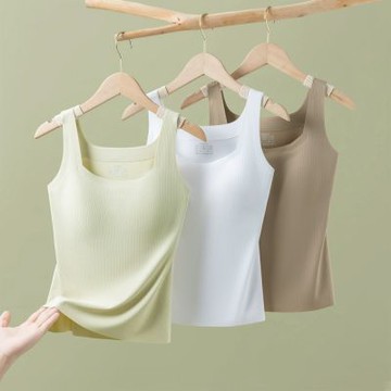設計所在 專注內搭系列 冰絲無痕吊帶背心(4色 M-4XL可選)