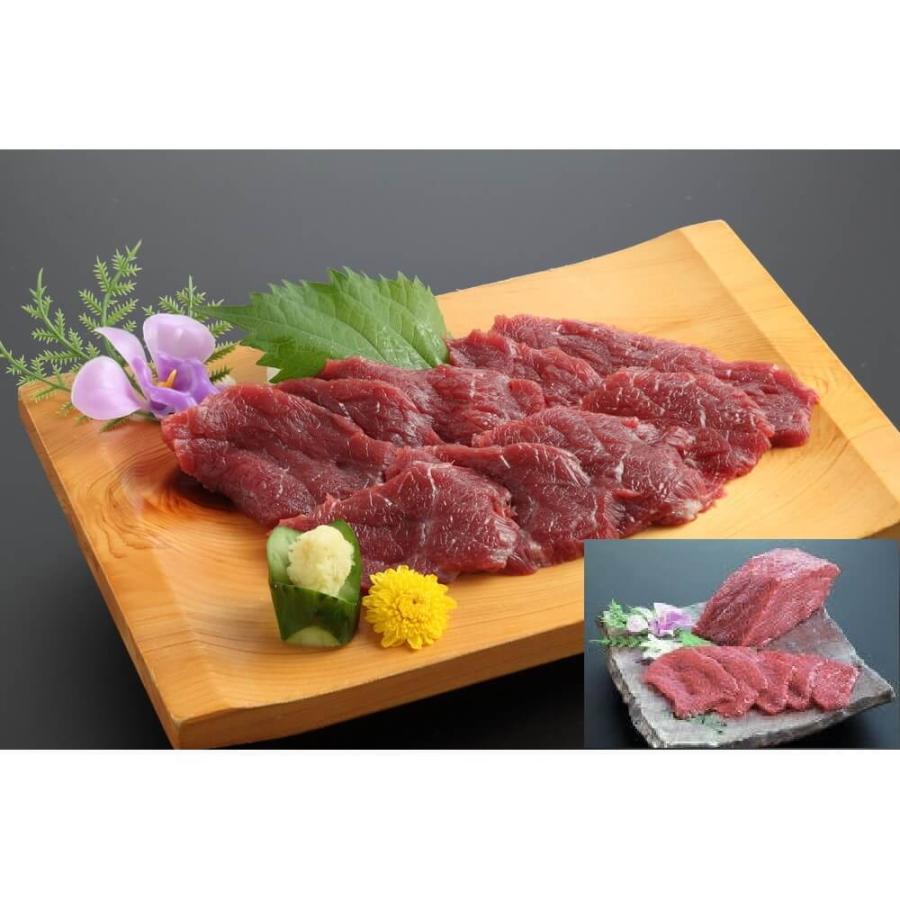 馬刺し 馬肉 燻製 スモーク 赤身 しもふり 桜肉 セット 小田桐産業 馬刺しセット 桜スモーク入り