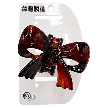 SY造型怪手夾蝴蝶-髮夾 髮飾配件 穩固不易滑落  1入  焦糖