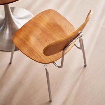 免運 餐椅 實木餐椅 中古鐵藝實木餐椅北歐靠背椅子奶茶店桌椅咖啡廳家用復古餐廳椅 可開發票 全館五折 工廠現貨直銷 新品特價 z9092