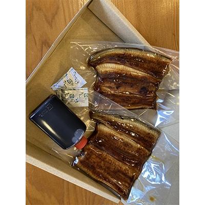 ふるさと納税 吉田町 鰻蒲焼2枚(各約110g) 骨せんべい(60g)付