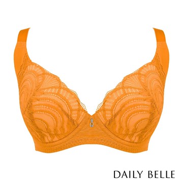 繽紛雨林嘉年華內衣（塑瘦杯）－橘【R86582】