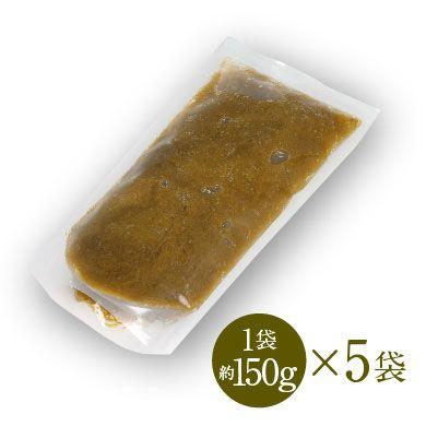 沖縄もずく・深層水 味付け絹もずく150g×5袋セット 送料無料