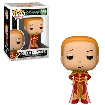 FUNKO POP 955 動畫系列 QUEEN SUMMER 瑞克 莫蒂 公仔 收藏