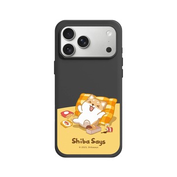 iPhone 17 Pro Max SolidX 黑 - 柴語錄 Shiba Says - 在家小確幸