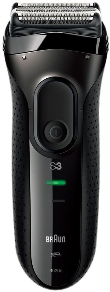 【日本代購-現貨】博朗 3系 男士刮鬍刀 3020s-B 三刀頭